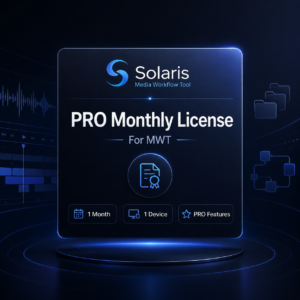 MWT PRO - Monthly License