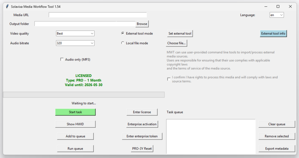 Windows media workflow software
