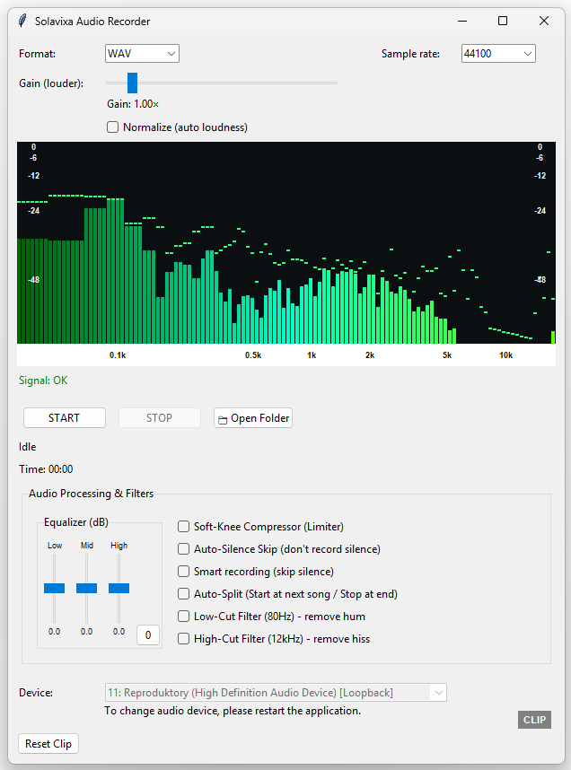 Solavixa Audio Recorder 2.0